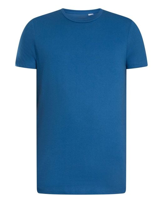 Calvin Klein Blue 3 Pack Classic Lounge T-shirt for men