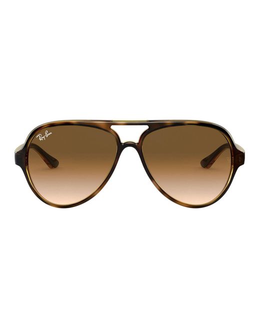 Ray-Ban Brown Cats 5000 Classic Sunglasses for men