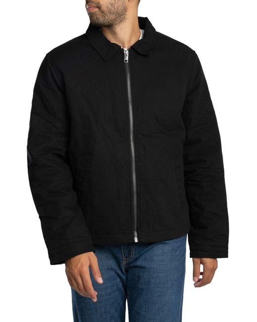 Jack & Jones Black Dover Worker Jacket for men
