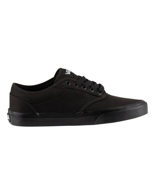 Vans Black Atwood Canvas Trainers for men
