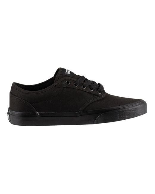 Canvas Trainers in Black for Men Lyst