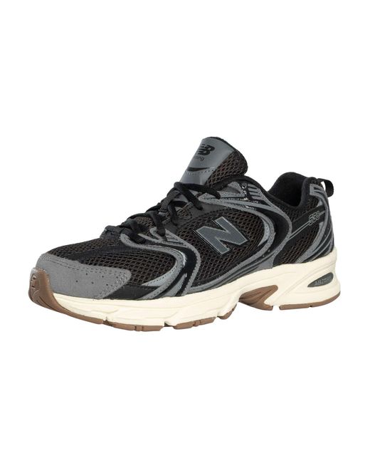 New Balance Black 530 Mesh Trainers for men