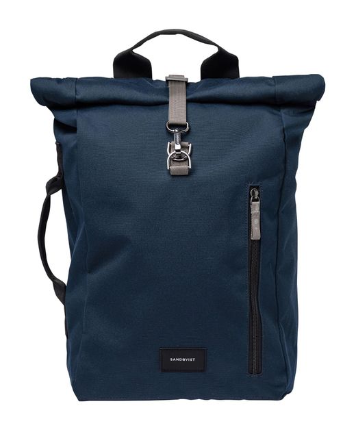 Sandqvist Blue Dante Vegan Backpack for men