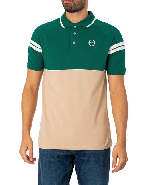 Sergio Tacchini Green Cambio Polo Shirt for men