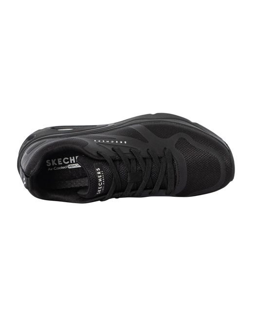 Skechers Black Tres-air Uno Revolution Airy Trainers for men