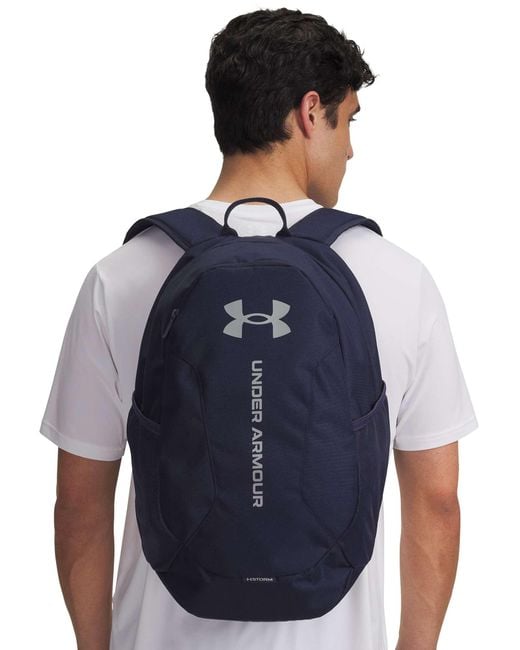 Under Armour Blue 26.5l Hustle Lite Backpack for men