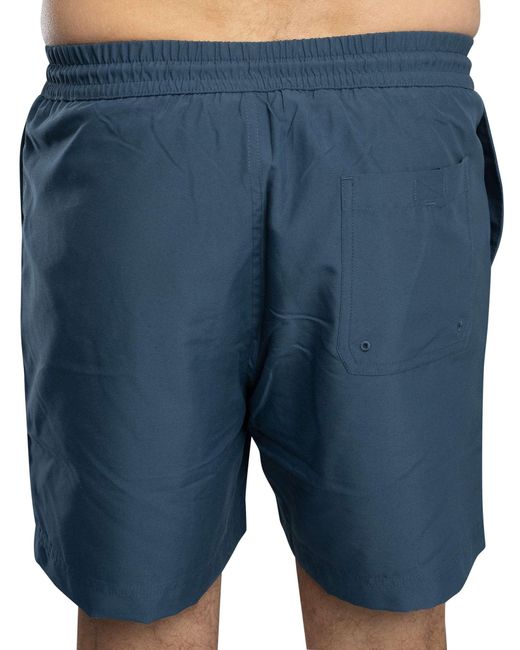 Carhartt Blue Chase Swim Trunks for men