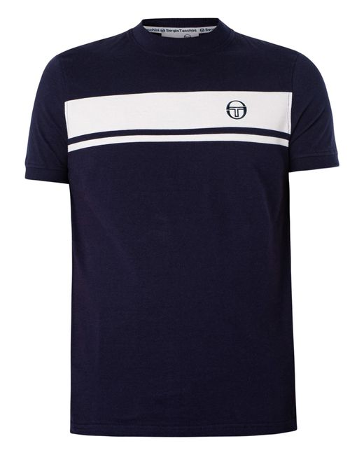Sergio Tacchini Blue Master T-shirt for men