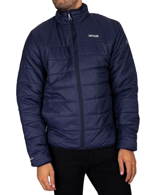 Regatta Synthetic Freezeway Iii Puffer Jacket in Navy (Blue) for Men Lyst