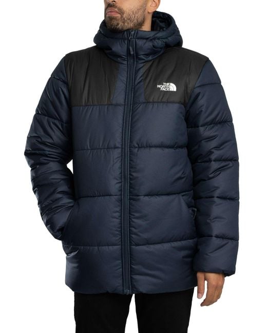 The North Face Blue Massif Synthetic Puffer Jacket for men
