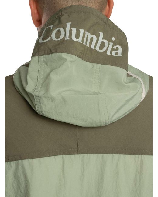 Columbia Green Challenger Ii Windbreaker Jacket for men