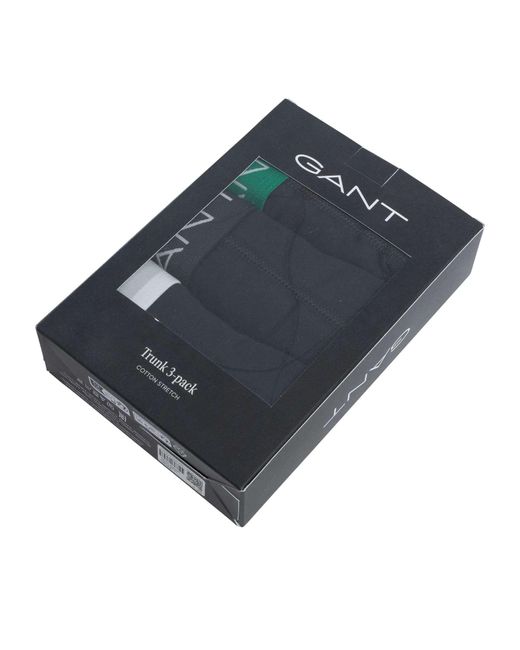 Gant Blue 3 Pack Trunks for men