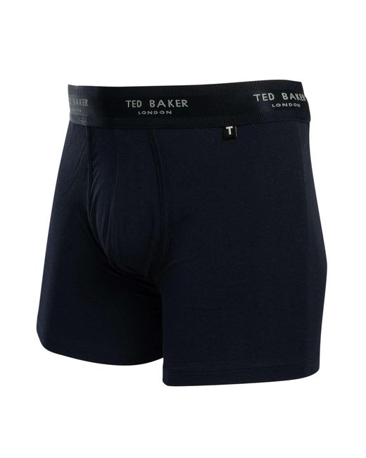 Ted Baker Blue 3 Pack Boxer Briefs for men