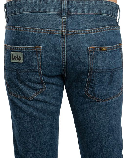 Lois Blue Terrace Tapered Jeans for men