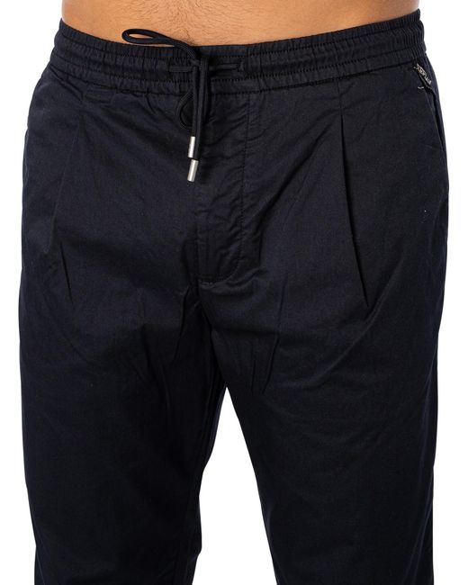Replay Blue Logo Joggers for men