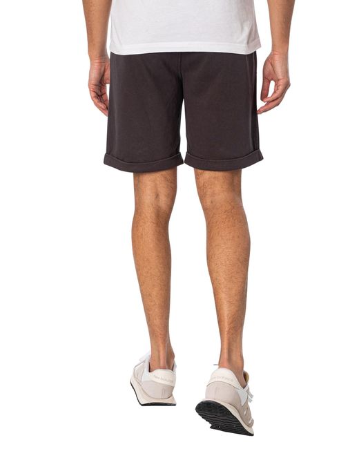 Replay Black Essential Shorts for men
