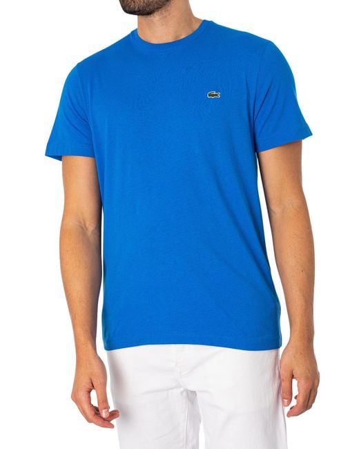 Lacoste Blue Logo T Shirt for men