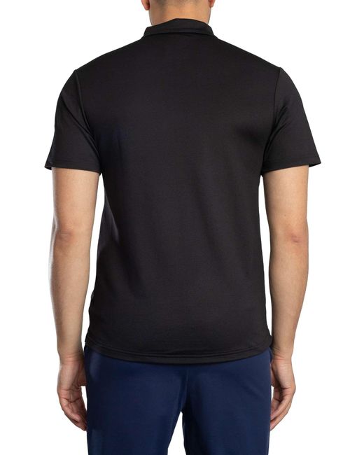 Castore Black Active Polo Shirt for men