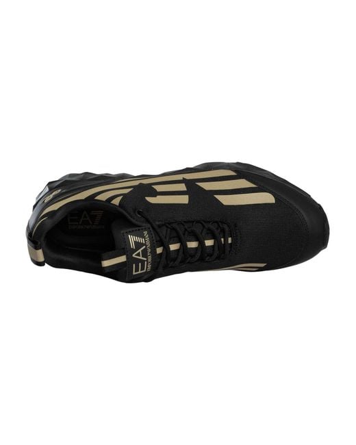 EA7 Black Ultimate C2 Kombat Core Trainers for men
