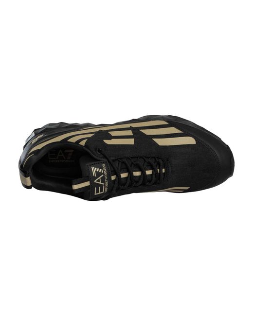 EA7 Black Ultimate C2 Kombat Core Trainers for men