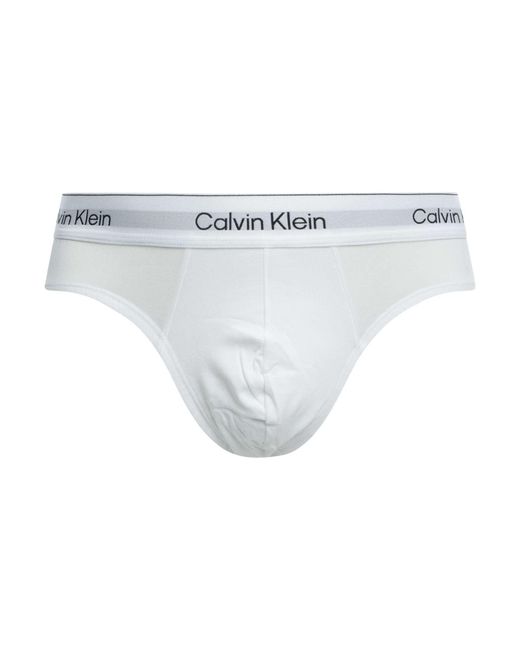 Calvin Klein Black 3 Pack Icon Hip Briefs for men