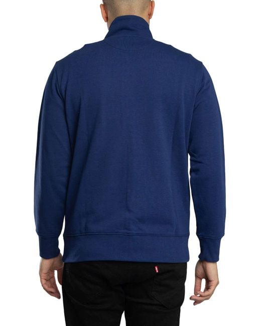 Gant Blue Regular Shield Full Zip Track Top for men