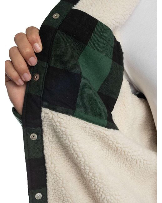 Dickies Green Lined Sacramento Fleece Jacket for men