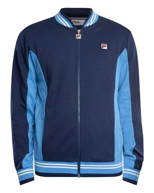 Fila Blue Settanta Baseball Track Jacket for men