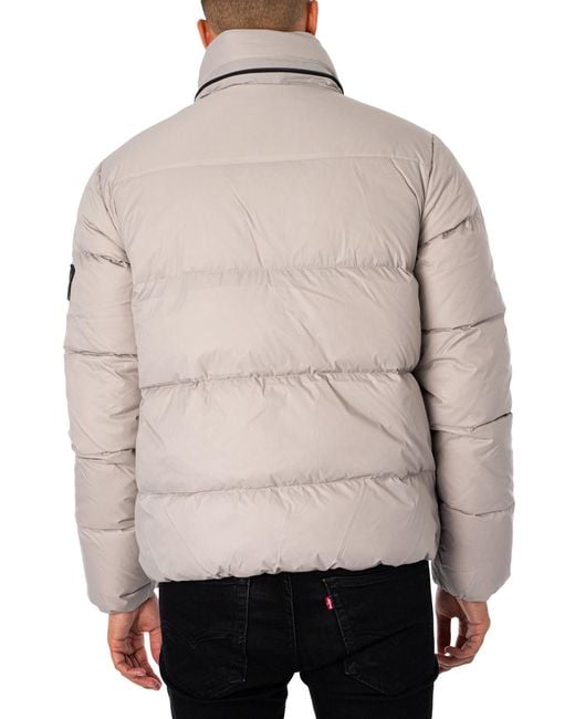 Calvin Klein White Down Puffer Jacket