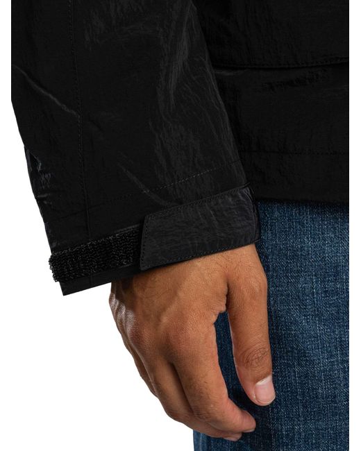 Lyle & Scott Black 4 Pocket Blouson Jacket for men