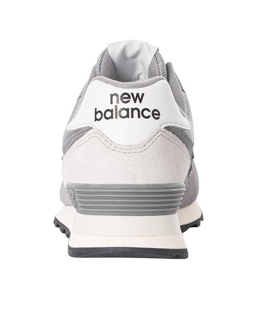 New balance 574 clearance trainers in sand suede