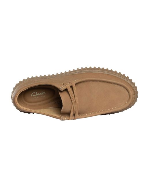 Clarks Brown Torhill Lo Leather for men