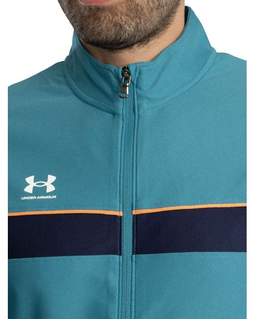 Under Armour Blue Challenger Tracksuit for men