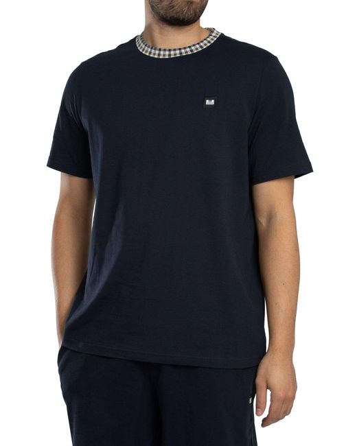Weekend Offender Blue Silva Logo T-shirt for men