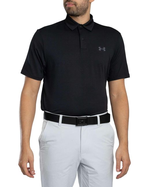 Under Armour Black Matchplay Polo Shirt for men