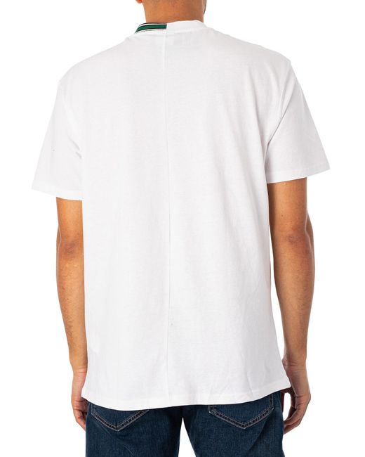 PUMA White Relaxed Classic T-shirt for men