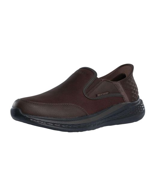 Skechers Brown Gowalk Arch Fit-athletic Slip-on Casual Loafer Walking Shoe Sneaker for men