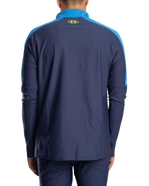 Under Armour Blue Challenger Pro Track Jacket for men