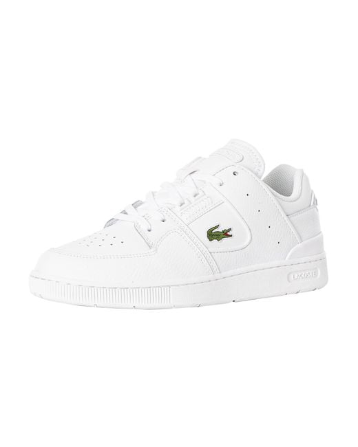 Lacoste White Court Cage 224 1 Sma Leather Trainers for men