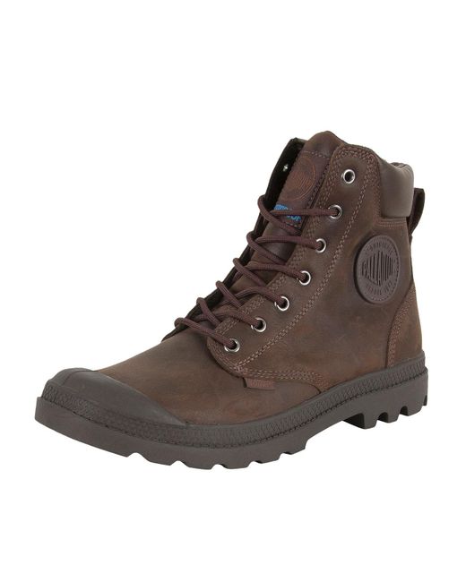 Palladium Pampa Cuff Wp Lux Boots in Brown for Men | Lyst Canada