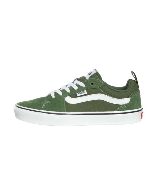 Vans Green Filmore Suede Trainers for men