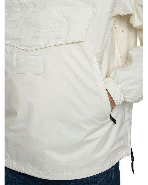 Napapijri Gray Rainforest Next Jacket for men