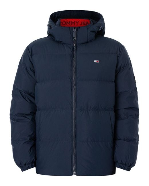 Tommy Hilfiger Blue Essential Down Jacket for men