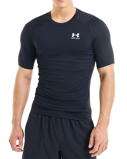Under Armour Blue Heatgear Baselayer T-shirt for men