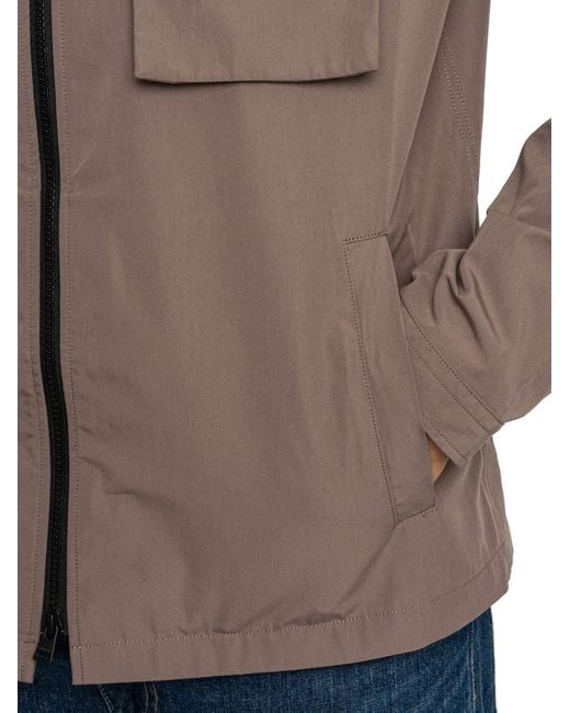 HUGO Brown Emmond Overshirt for men