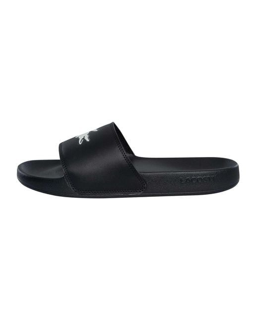 Lacoste Black Serve 0.0 125 1 Cma Sliders for men