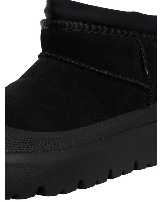 Ugg Black Ultra Mini Weather Hybrid Shoes for men