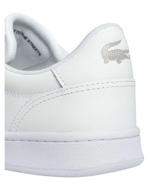 Lacoste White Carnaby Set 224 6 Sma Leather Trainers for men