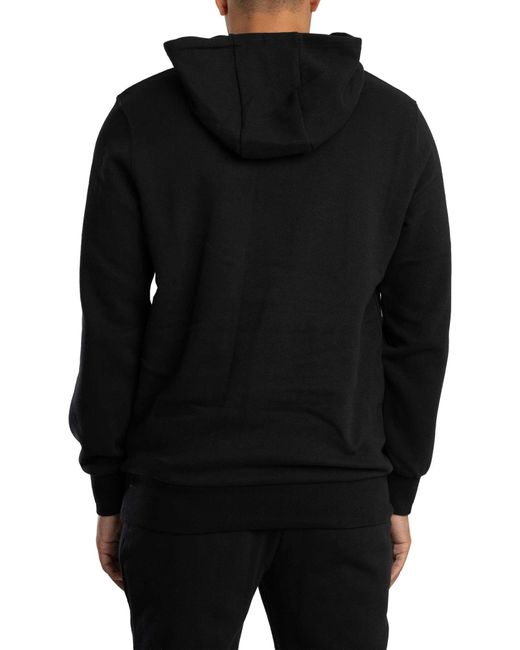 Ellesse Black Traccota Pullover Hood Tracksuit for men