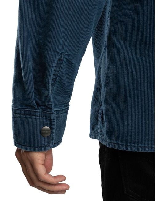 Carhartt Blue Parrish Overshirt for men